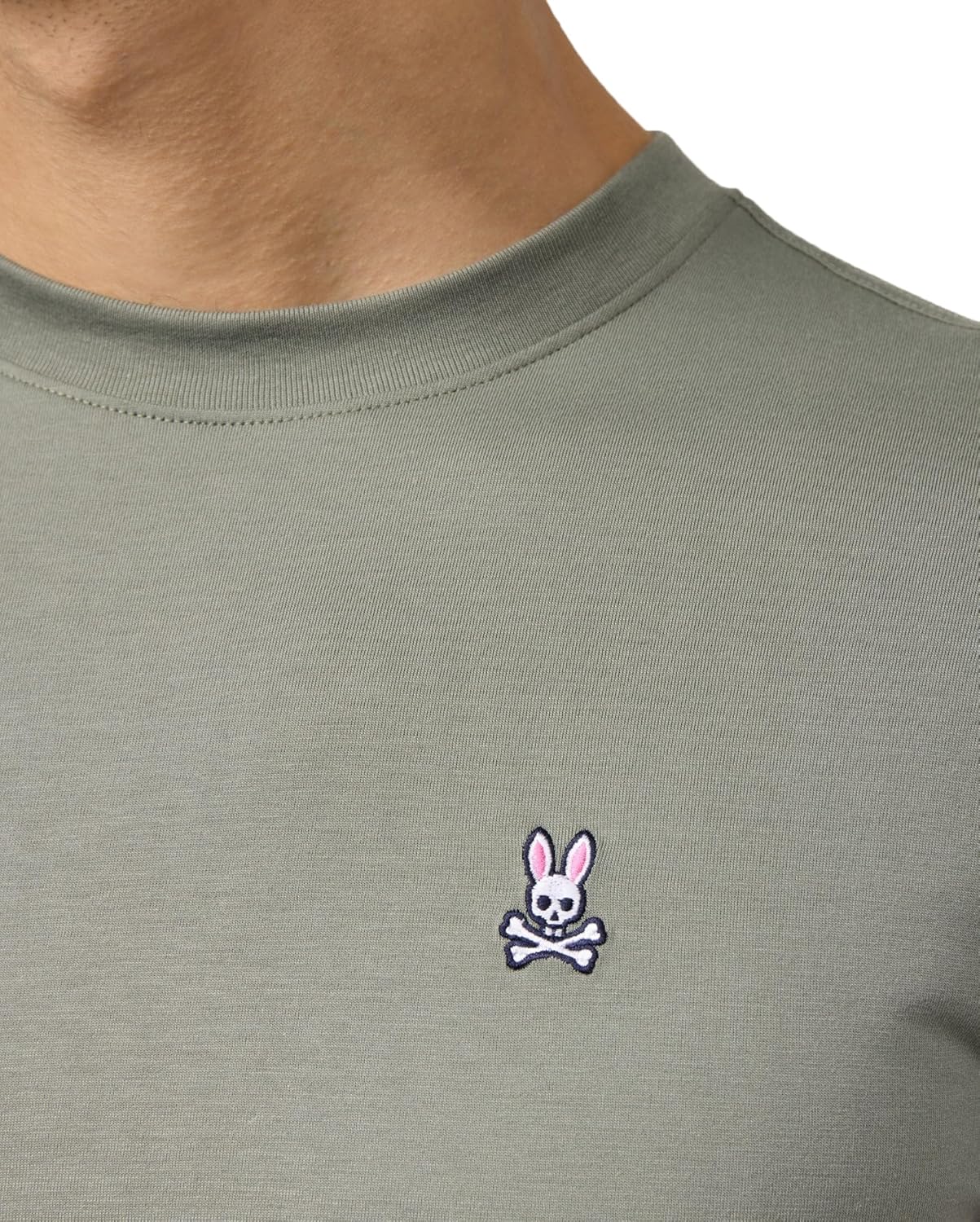 Psycho Bunny Mens Classic Crew Neck TEE - B6U014B200o