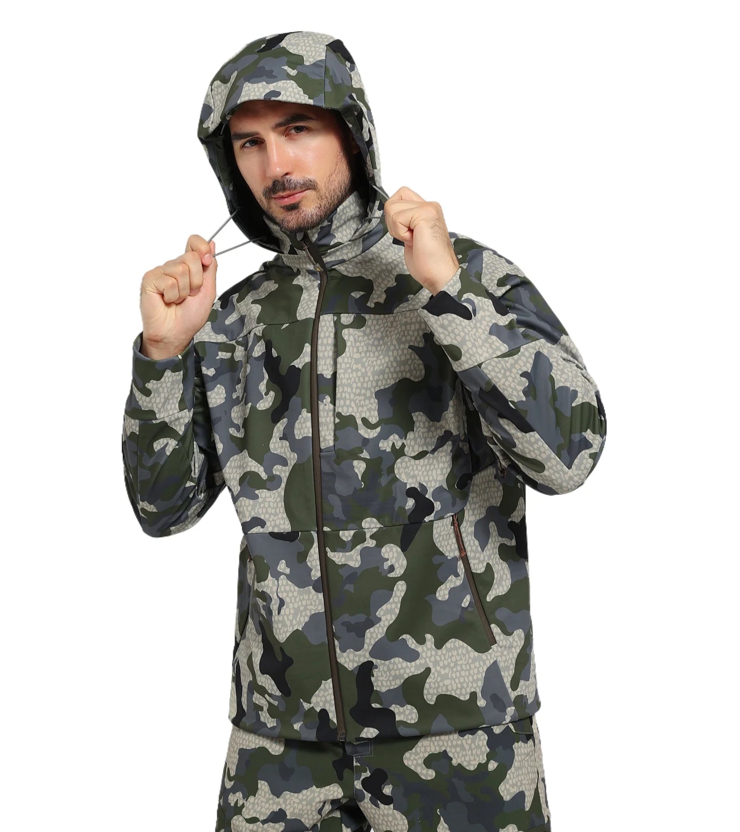 Southern Peak™ Men's Jetstream 3-in-1 Fleece Hunting Jacket – Windproof Waterproof, Lightweight Performance Outerwear