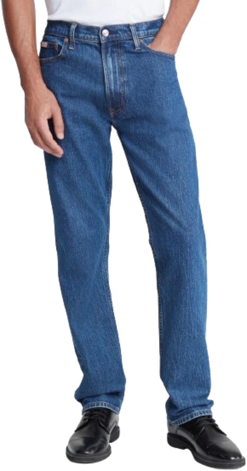 Calvin Klein Men's Straight Fit Jeans