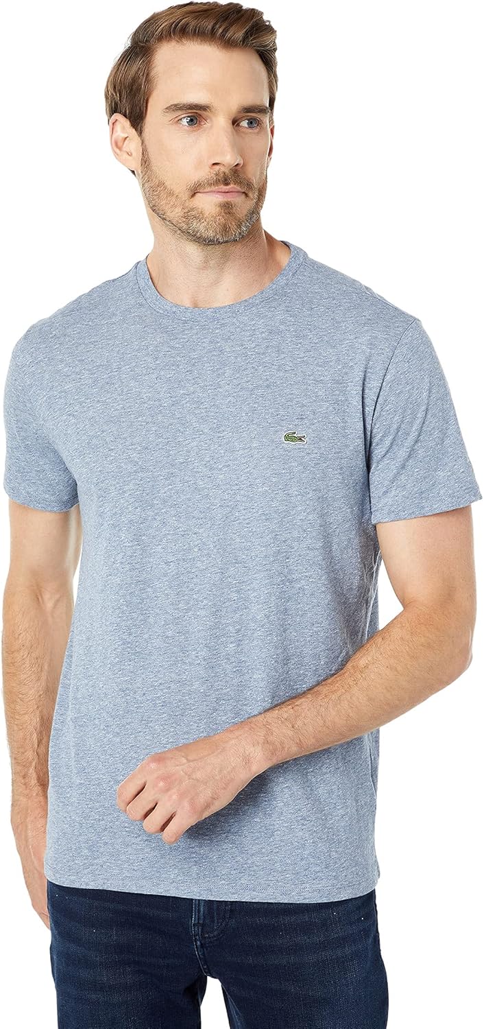 Lacoste Men's Short Sleeve Crew Neck Pima Cotton Jersey T-Shirt