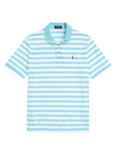 Polo Ralph Lauren Mens Custom Slim Fit Interlock Polo Shirt