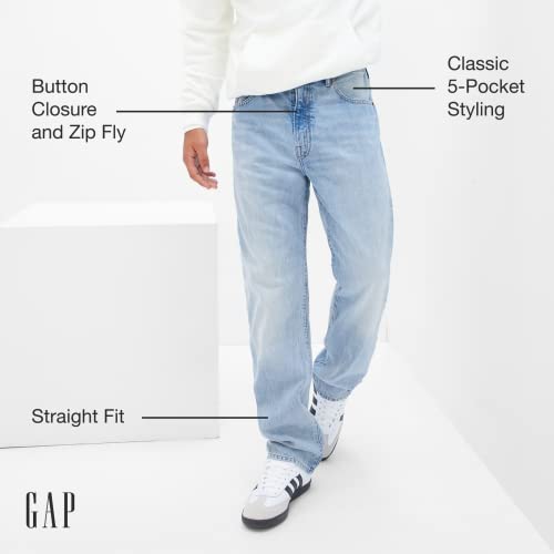 GAP Men's Original Straight Fit Denim Jeans