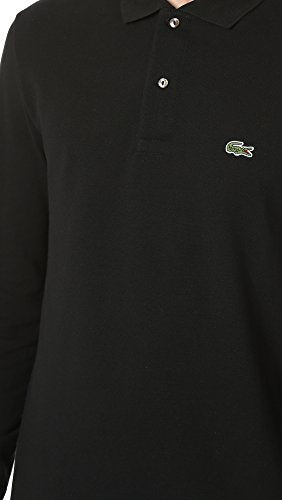 Lacoste Mens Classic Long Sleeve Pique Polo Shirt