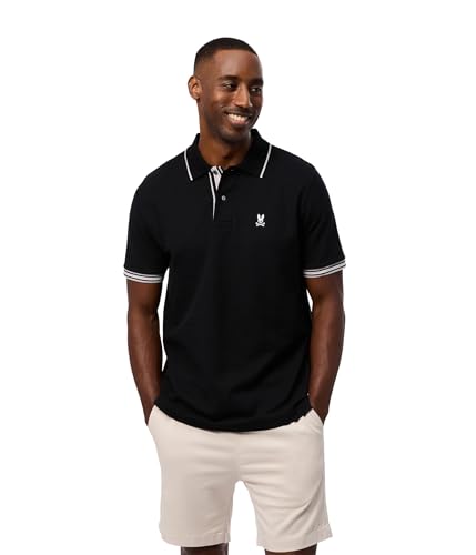 Psycho Bunny Men's Cambridge Pique Polo