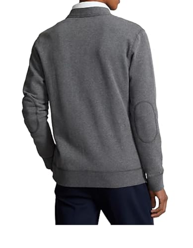 Polo Ralph Lauren The RL Fleece Cardigan (US, Alpha, X-Large, Regular, Regular, Barclay Heather)