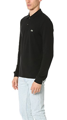 Lacoste Mens Classic Long Sleeve Pique Polo Shirt