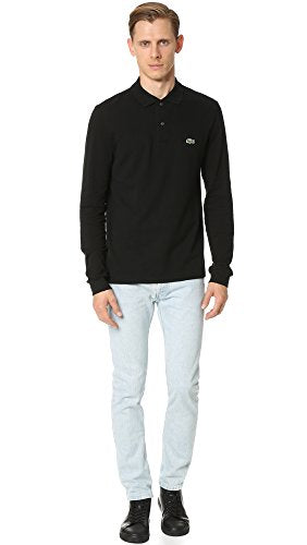 Lacoste Mens Classic Long Sleeve Pique Polo Shirt