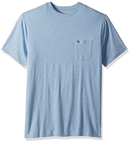 Tommy Hilfiger Men's Essential Short Sleeve Cotton Crewneck Pocket T-Shirt