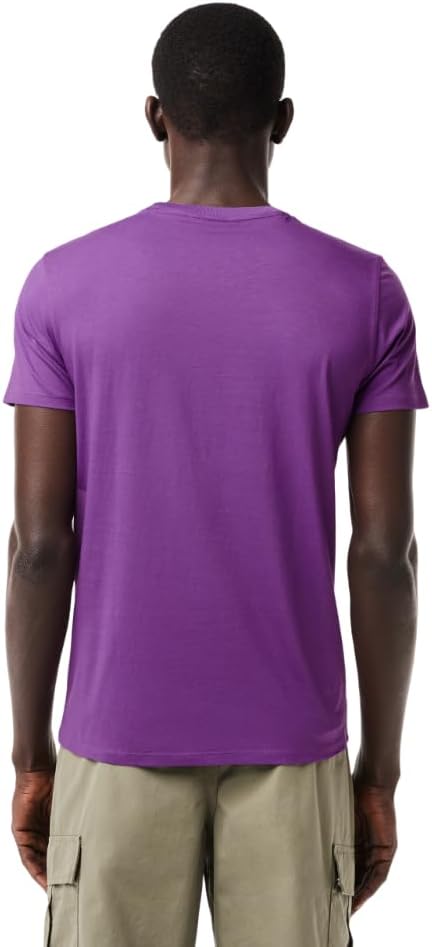 Lacoste Men's Short Sleeve Crew Neck Pima Cotton Jersey T-Shirt