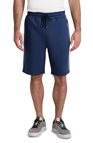 KARL LAGERFELD Men's Fabric Mesh Active Shorts