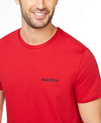 Nautica Men's Short Sleeve Solid Crew Neck T-Shirt