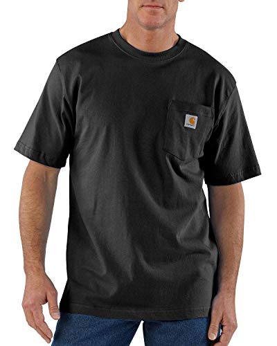 Carhartt Men's Loose Fit Heavyweight Short-Sleeve Pocket T-Shirt