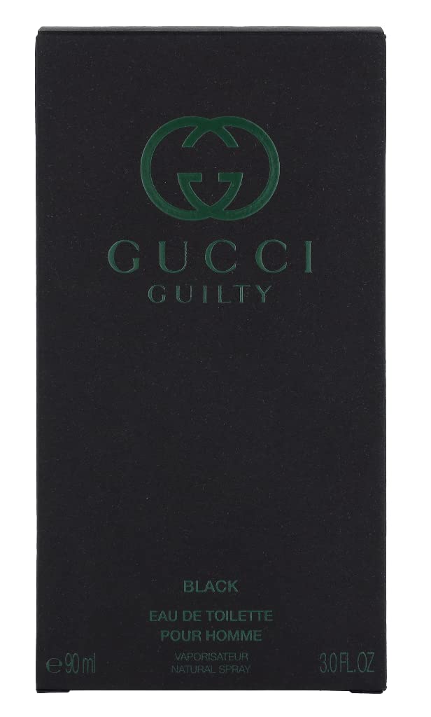 Gucci Guilty Black by Gucci for Men 3.0 oz Eau de Toilette Spray