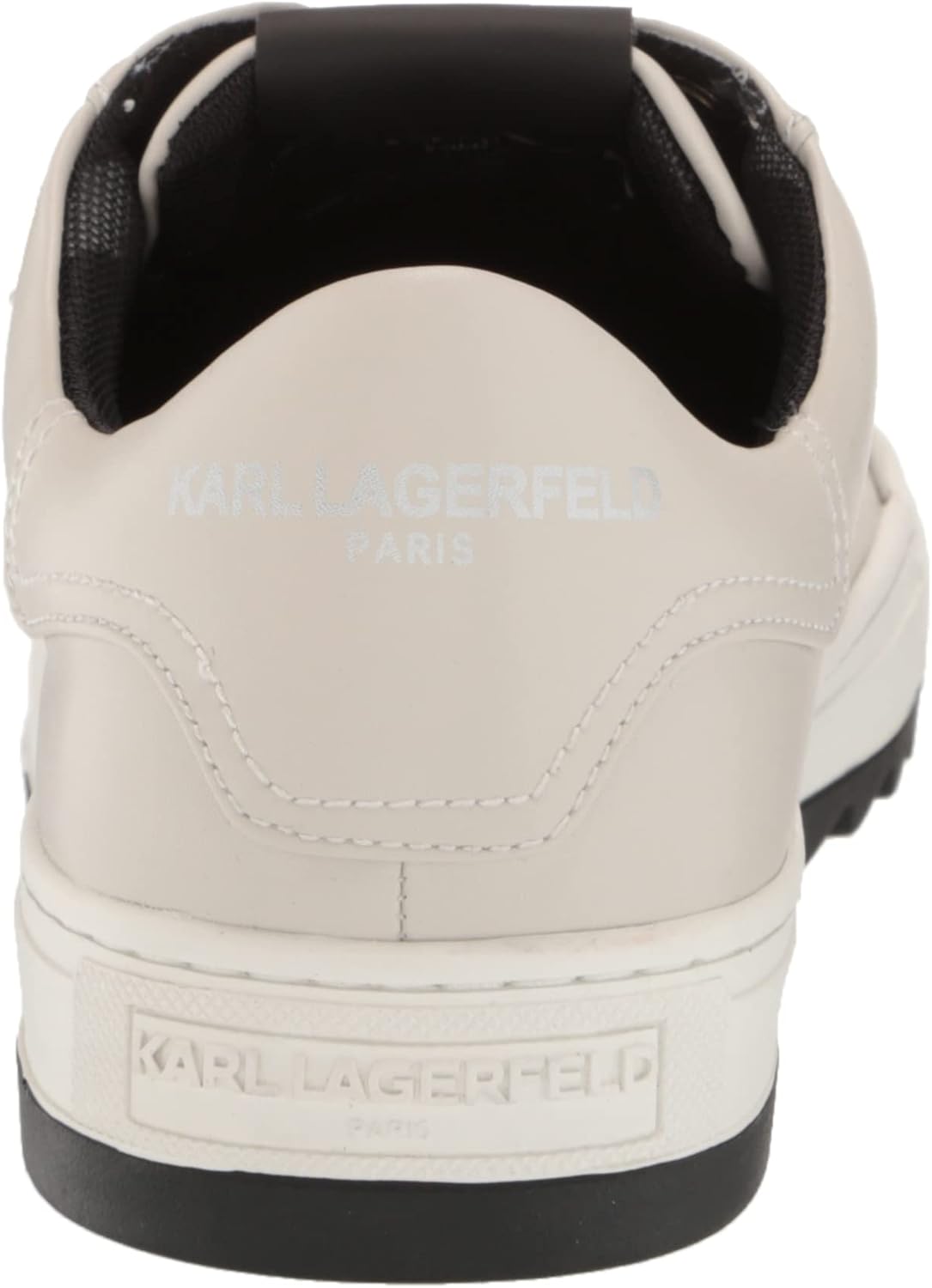 KARL LAGERFELD Men's Recycled Leather Low Top Sneaker