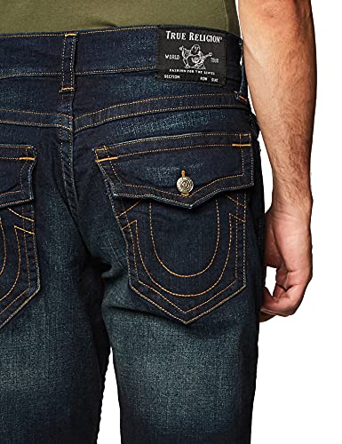 True Religion Men's Ricky Straight Leg Jean with Back Flap Pockets