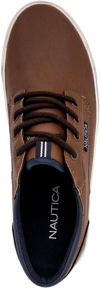 Nautica Men's Classic Lace-Up Boat Shoes Low Top Fashion Sneaker - Stylish and Comfortable Casual Shoe