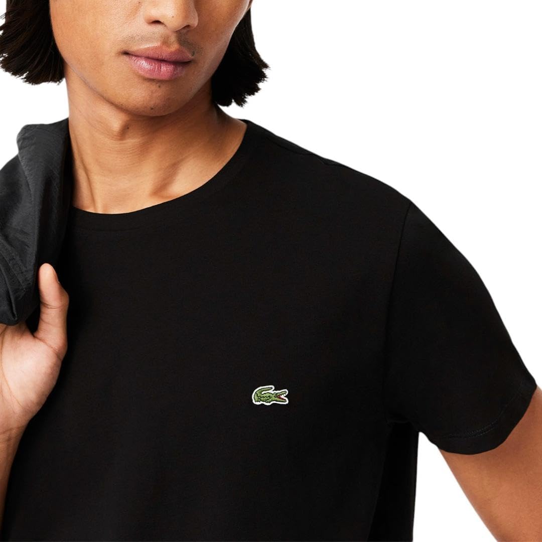 Lacoste Men's Short Sleeve Crew Neck Pima Cotton Jersey T-Shirt