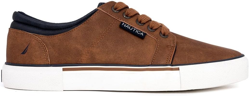 Nautica Men's Classic Lace-Up Boat Shoes Low Top Fashion Sneaker - Stylish and Comfortable Casual Shoe