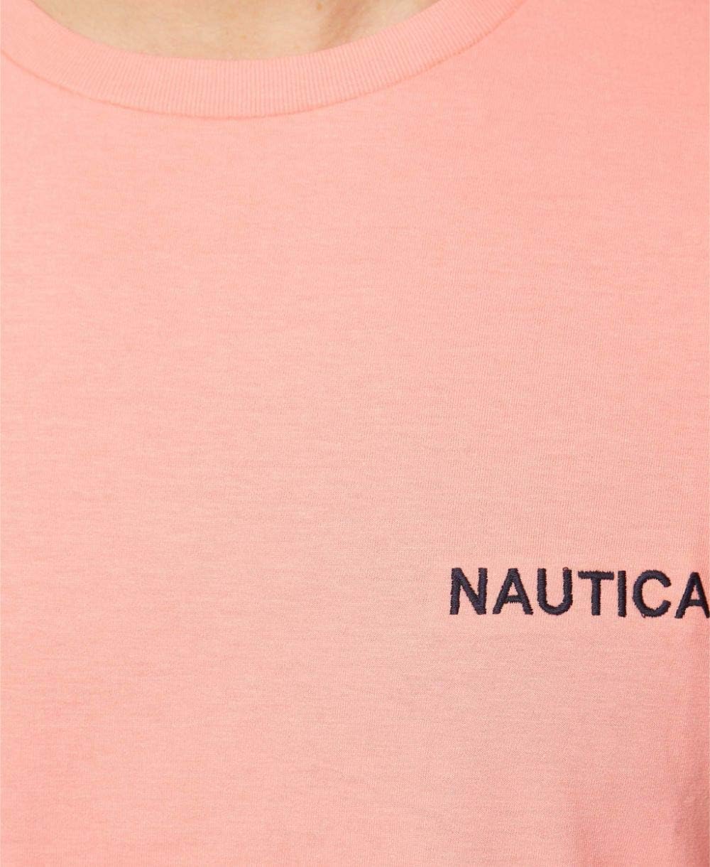 Nautica Men's Short Sleeve Solid Crew Neck T-Shirt