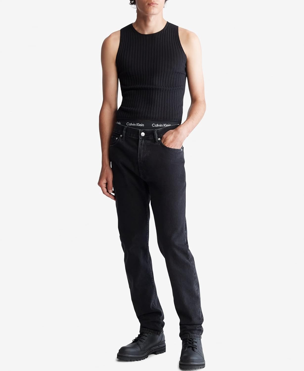 Calvin Klein Men's Straight Fit Jeans