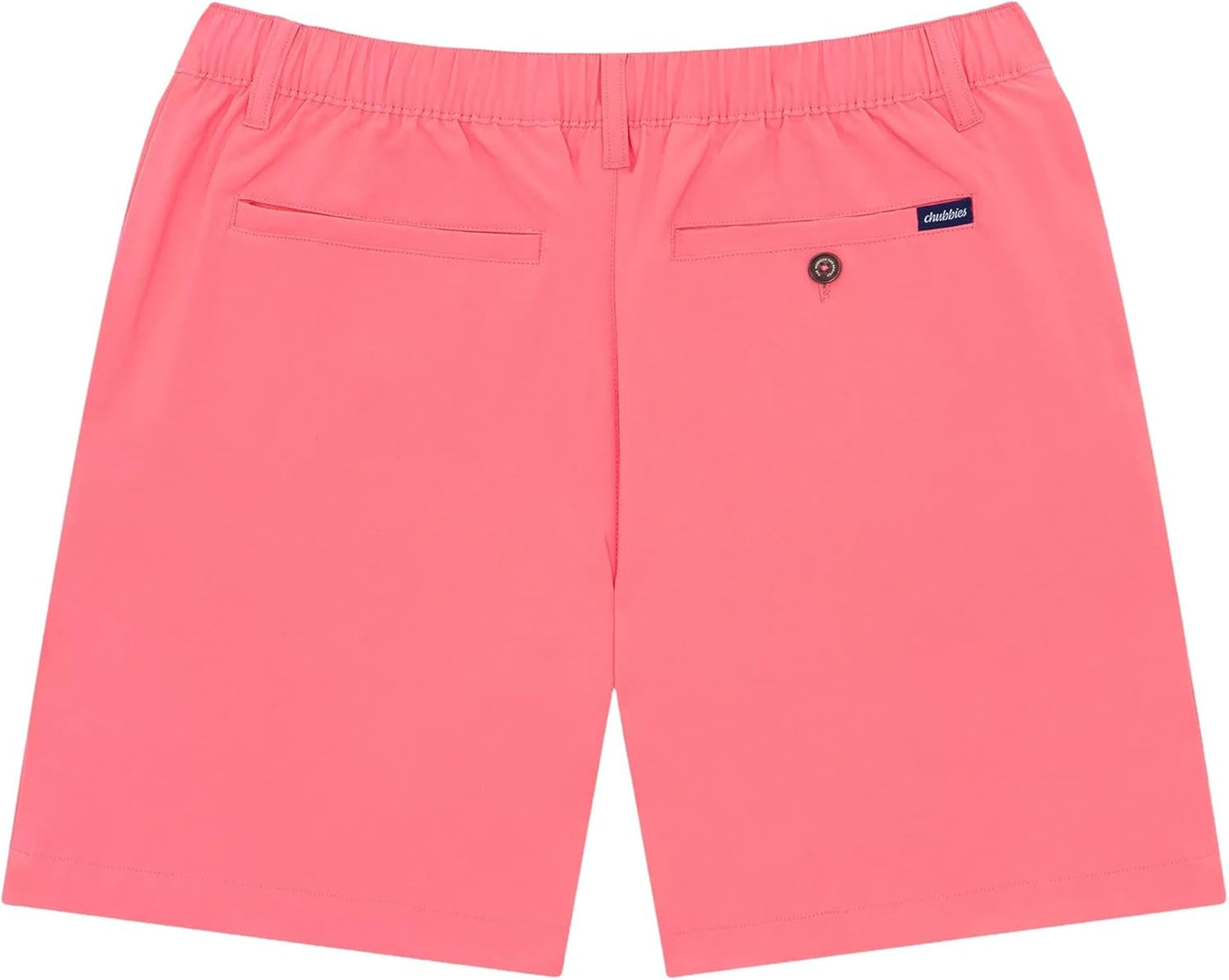 Chubbies Everywear Mens Shorts Casual 6-Inch Inseam, Elastic Waist, Water-Resistant, Zipper Pocket, Drawstring Secure Fit