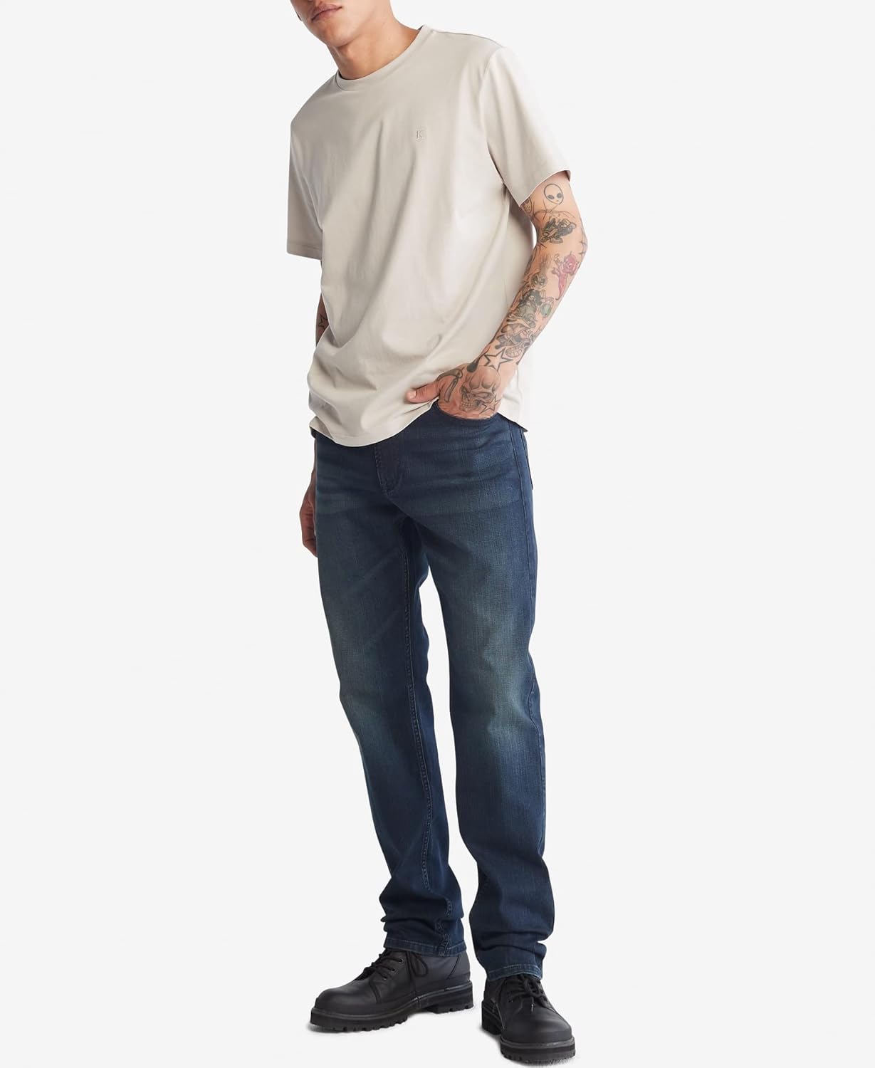 Calvin Klein Men's Straight Fit Jeans