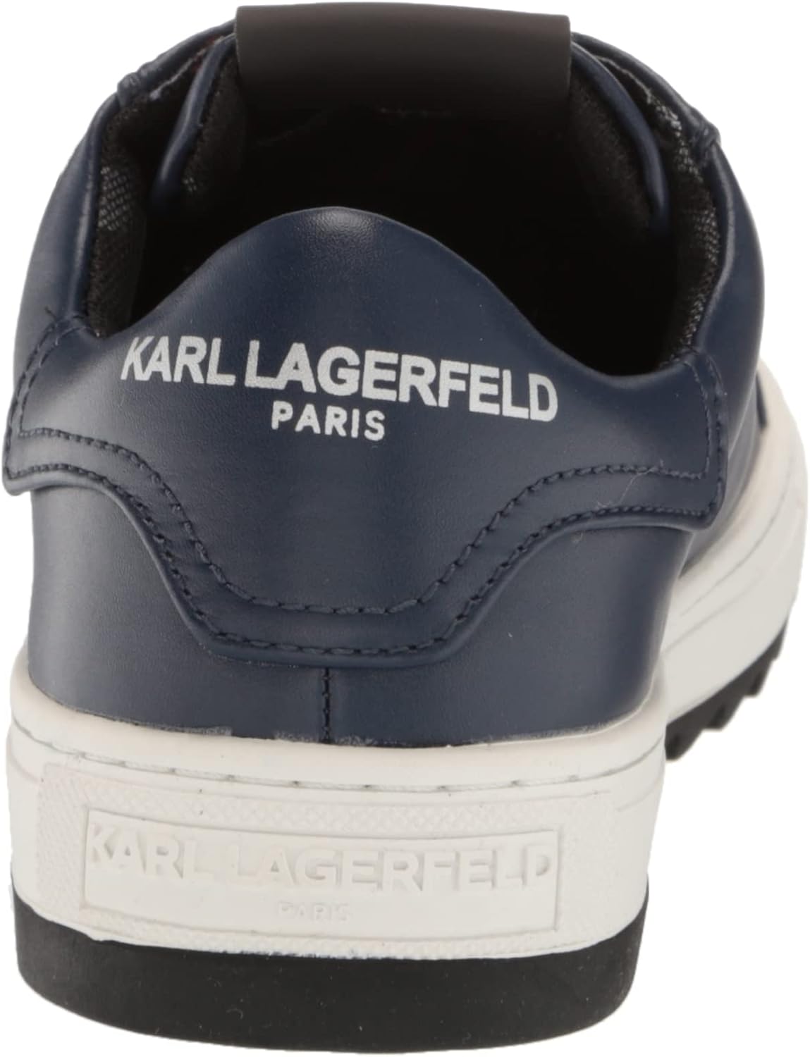 KARL LAGERFELD Men's Recycled Leather Low Top Sneaker