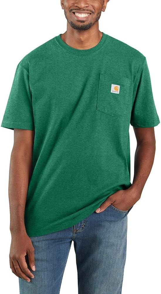 Carhartt Men's Loose Fit Heavyweight Short-Sleeve Pocket T-Shirt