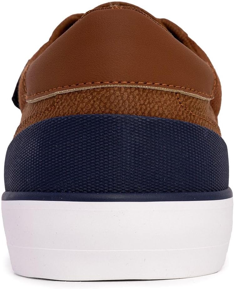 Nautica Men's Classic Lace-Up Boat Shoes Low Top Fashion Sneaker - Stylish and Comfortable Casual Shoe