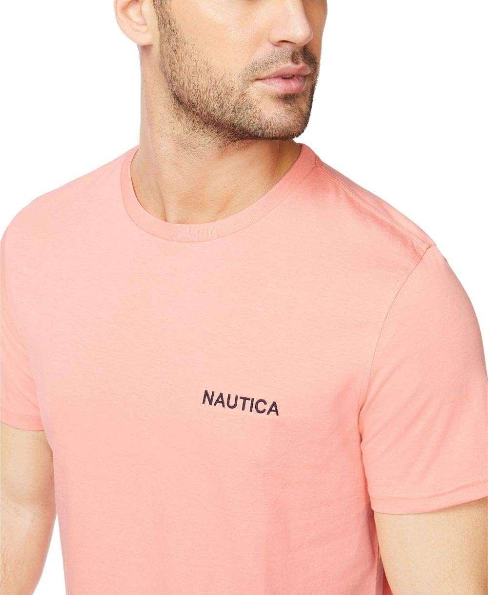 Nautica Men's Short Sleeve Solid Crew Neck T-Shirt