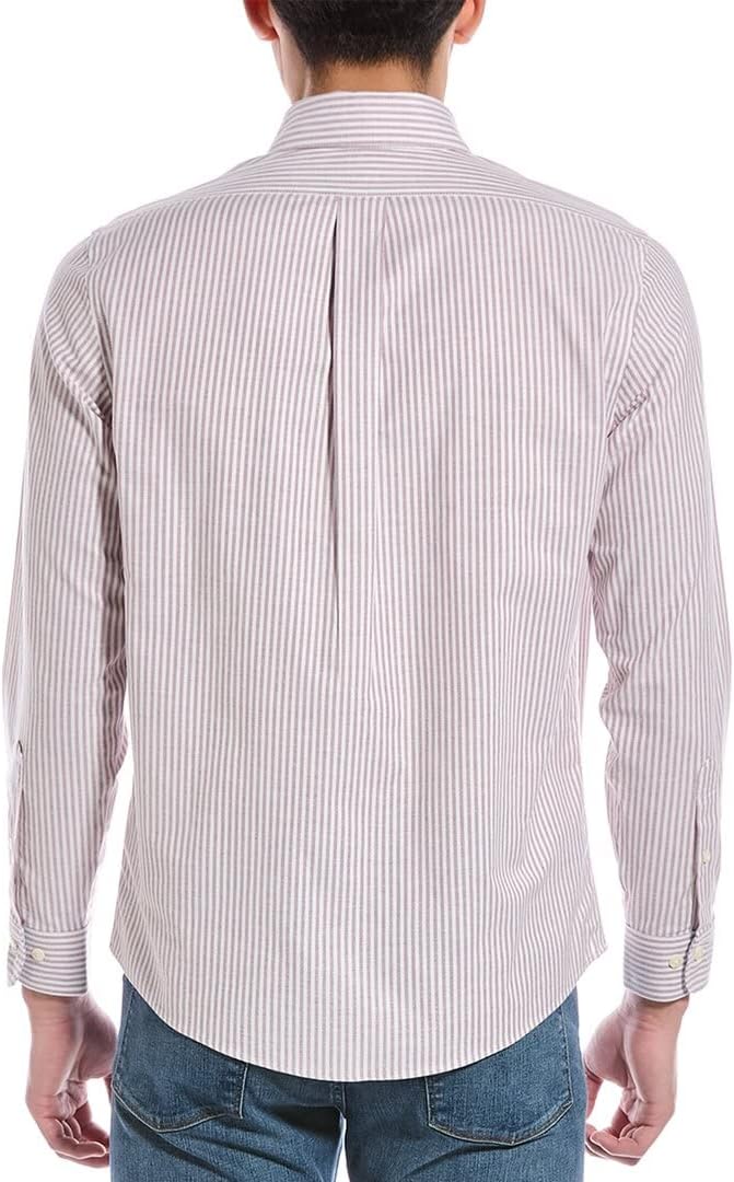 Brooks Brothers Men's Non-Iron Long Sleeve Button Down Sport Shirt