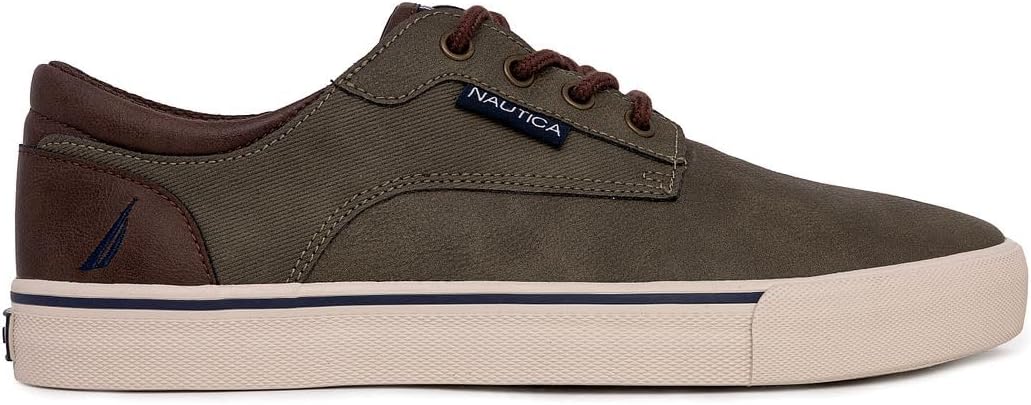 Nautica Men's Classic Lace-Up Boat Shoes Low Top Fashion Sneaker - Stylish and Comfortable Casual Shoe