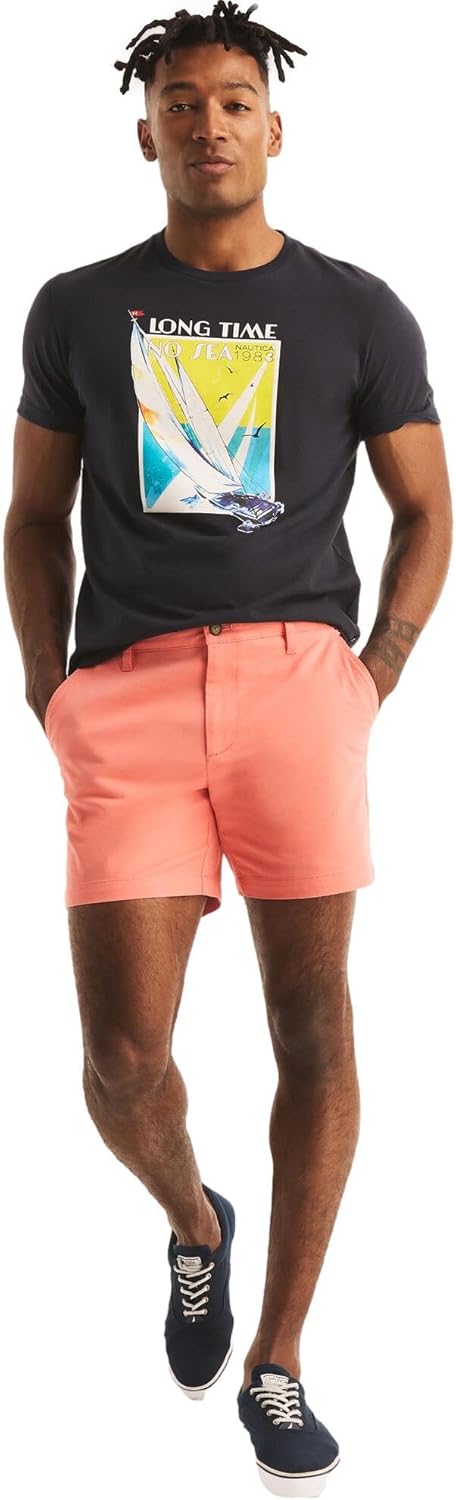 Nautica Men's 6" Deck Short