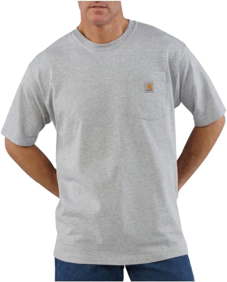 Carhartt Men's Loose Fit Heavyweight Short-Sleeve Pocket T-Shirt