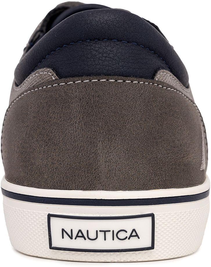 Nautica Men's Classic Lace-Up Boat Shoes Low Top Fashion Sneaker - Stylish and Comfortable Casual Shoe