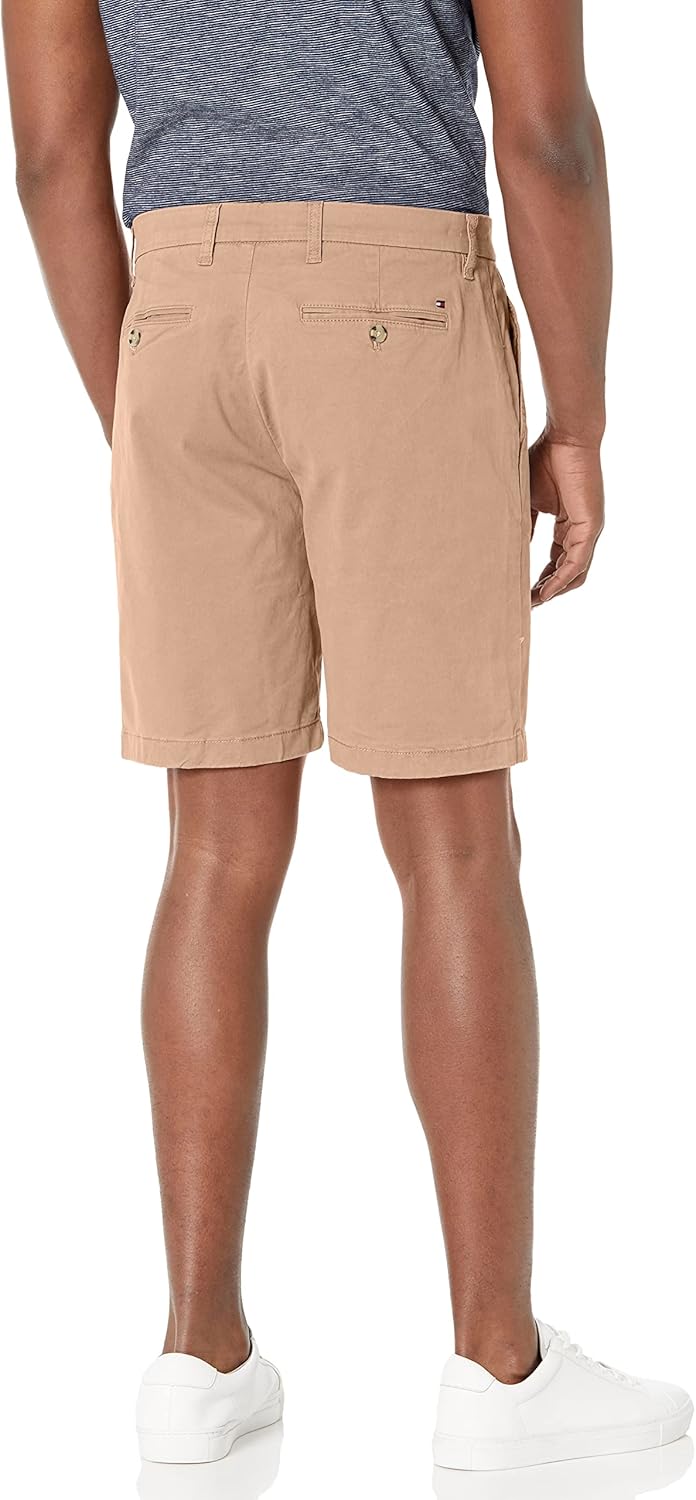 Tommy Hilfiger Men's Casual Stretch 9” Inseam Chino Shorts