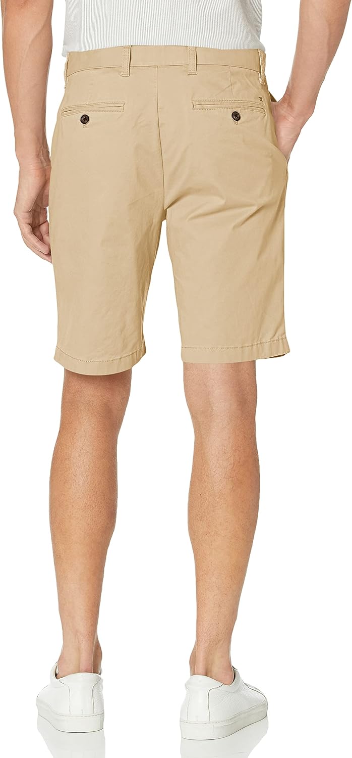 Tommy Hilfiger Men's Casual Stretch 9” Inseam Chino Shorts