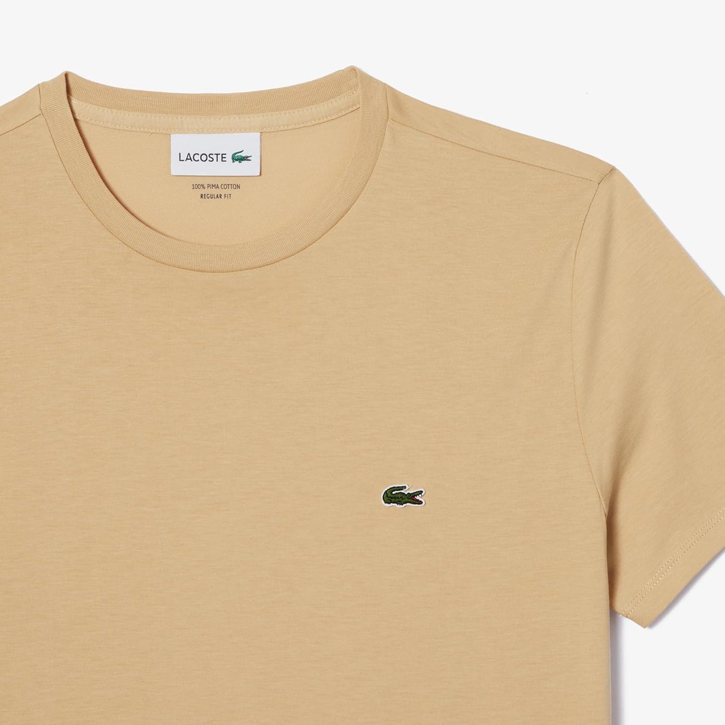 Lacoste Men's Short Sleeve Crew Neck Pima Cotton Jersey T-Shirt