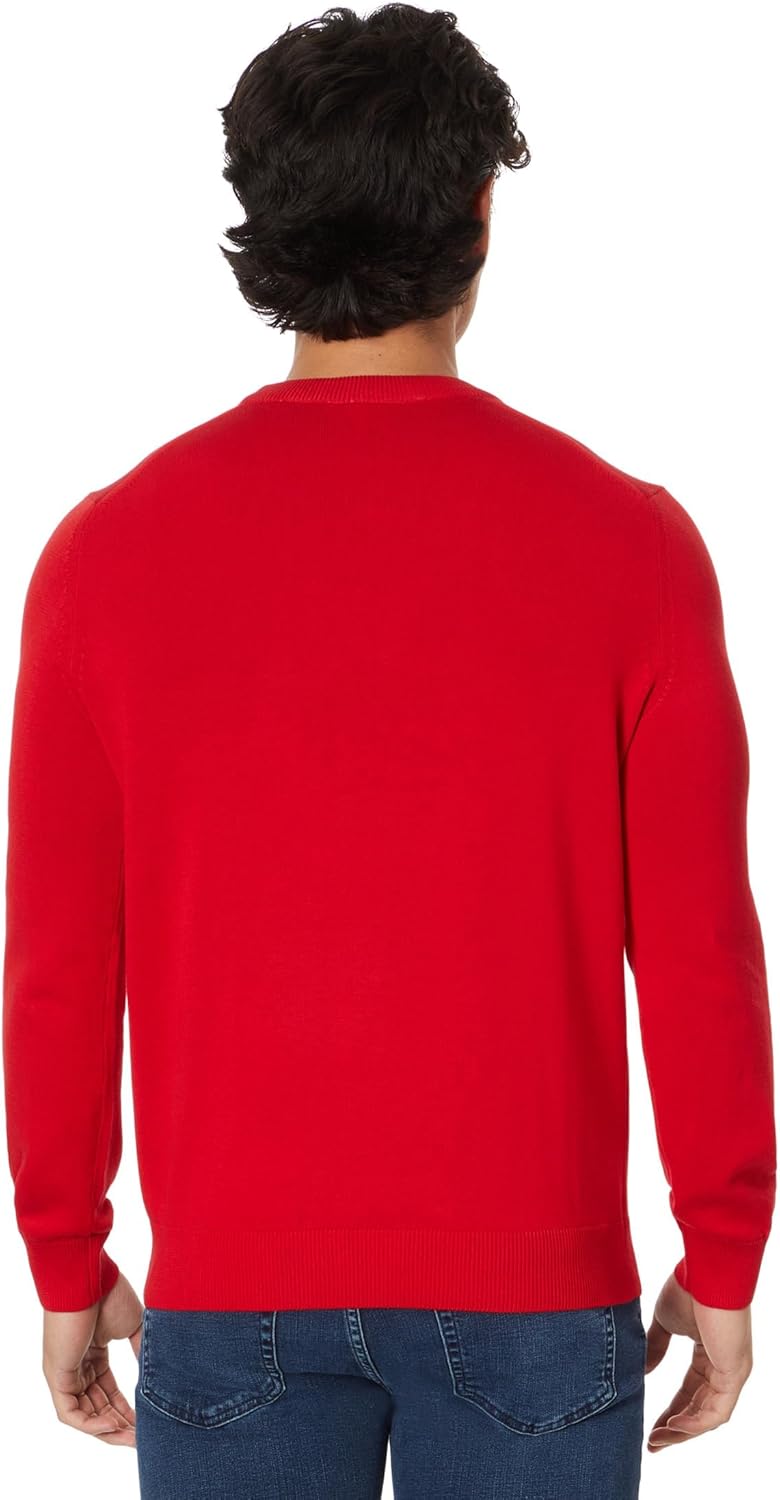 Lacoste Men's Long Sleeve Crew Neck Regular Fit Sweater