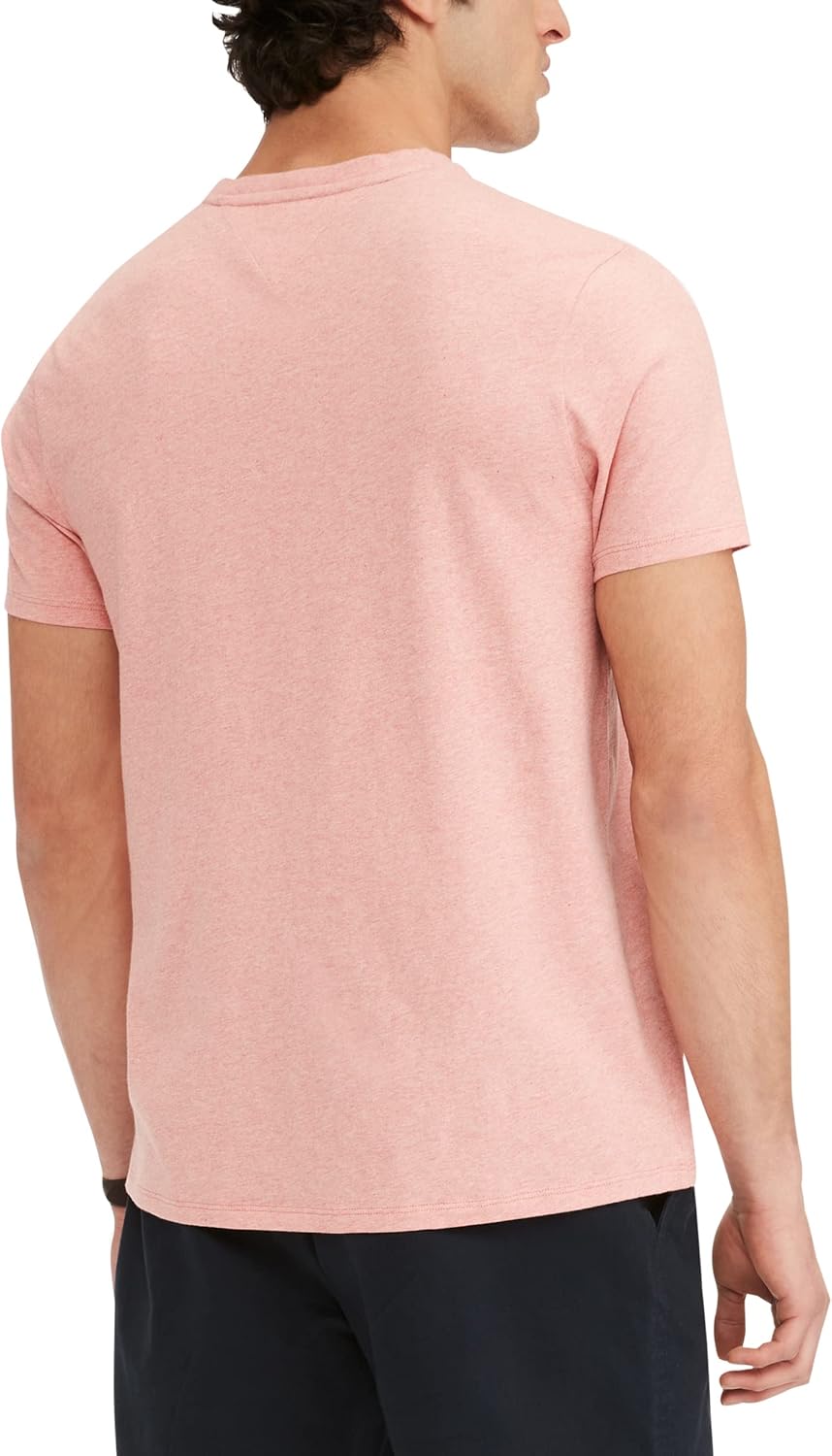 Tommy Hilfiger Men's Essential Short Sleeve Cotton Crewneck Pocket T-Shirt