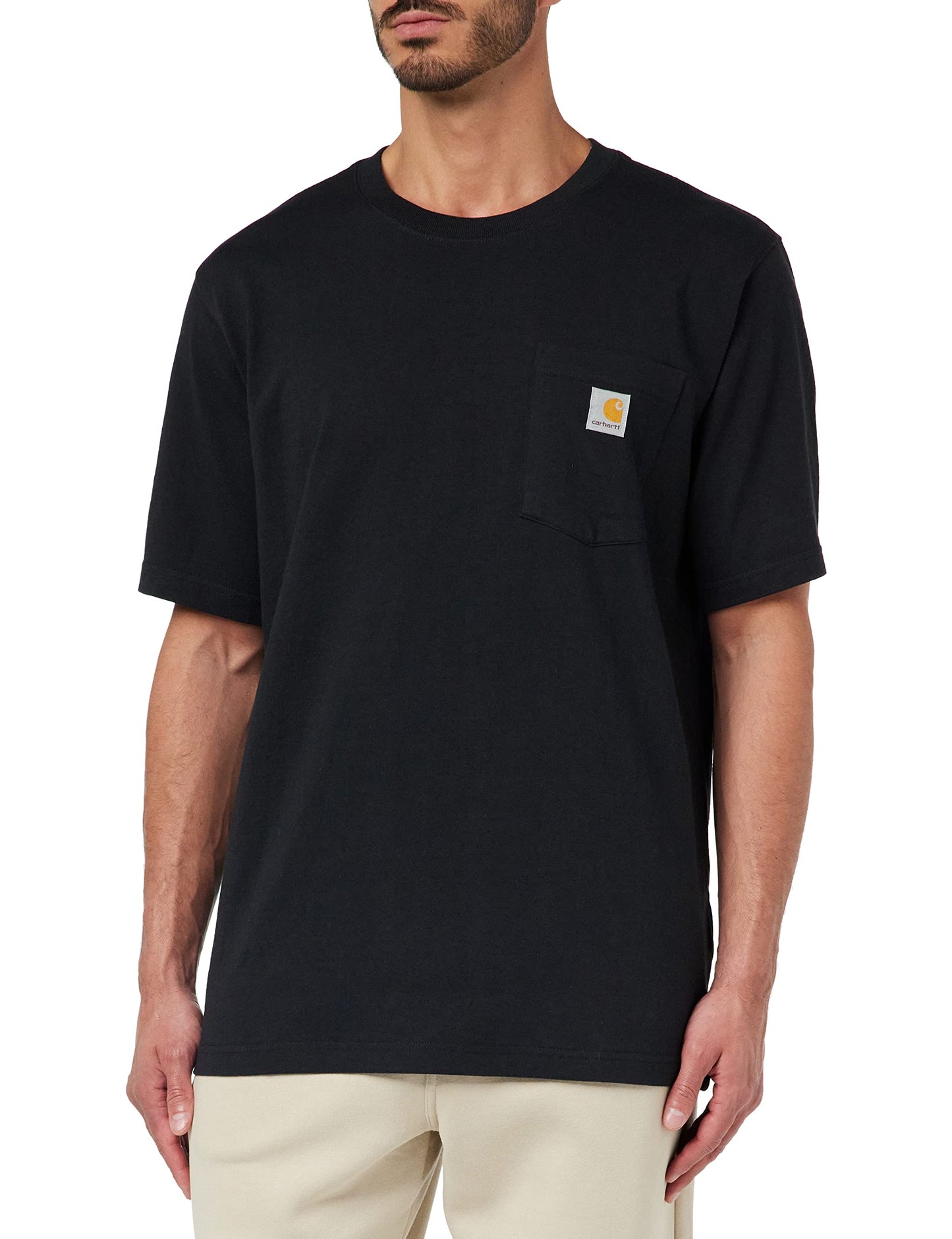 Carhartt Men's Loose Fit Heavyweight Short-Sleeve Pocket T-Shirt