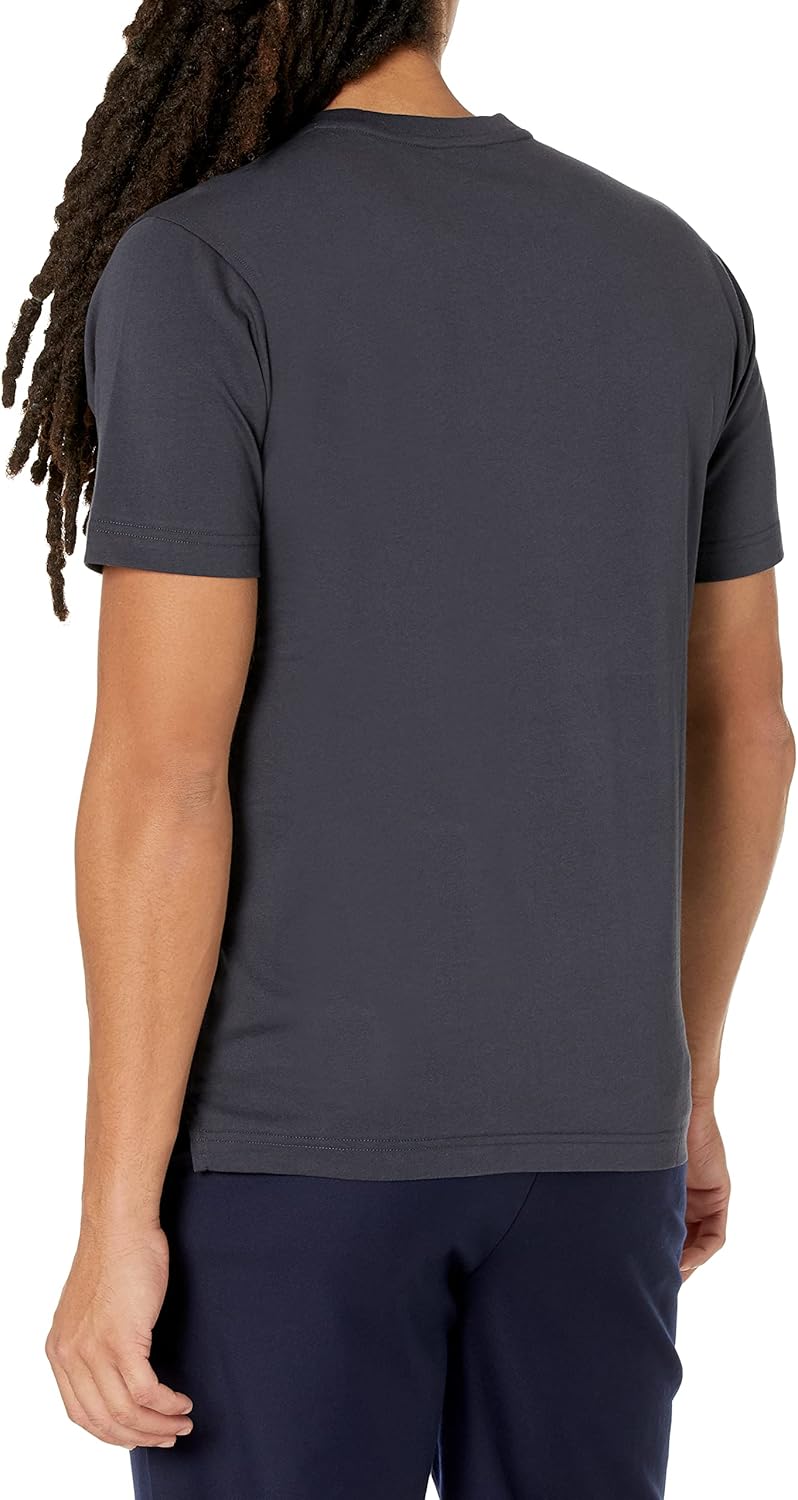 Brooks Brothers Men's Short Sleeve Cotton Crew Neck Logo T-Shirt