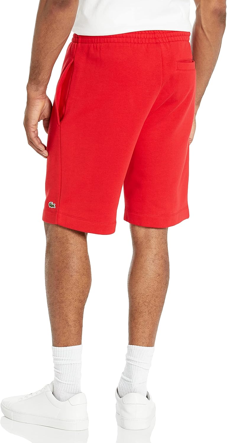 Lacoste Men's Organic Brushed Cotton Fleece Shorts