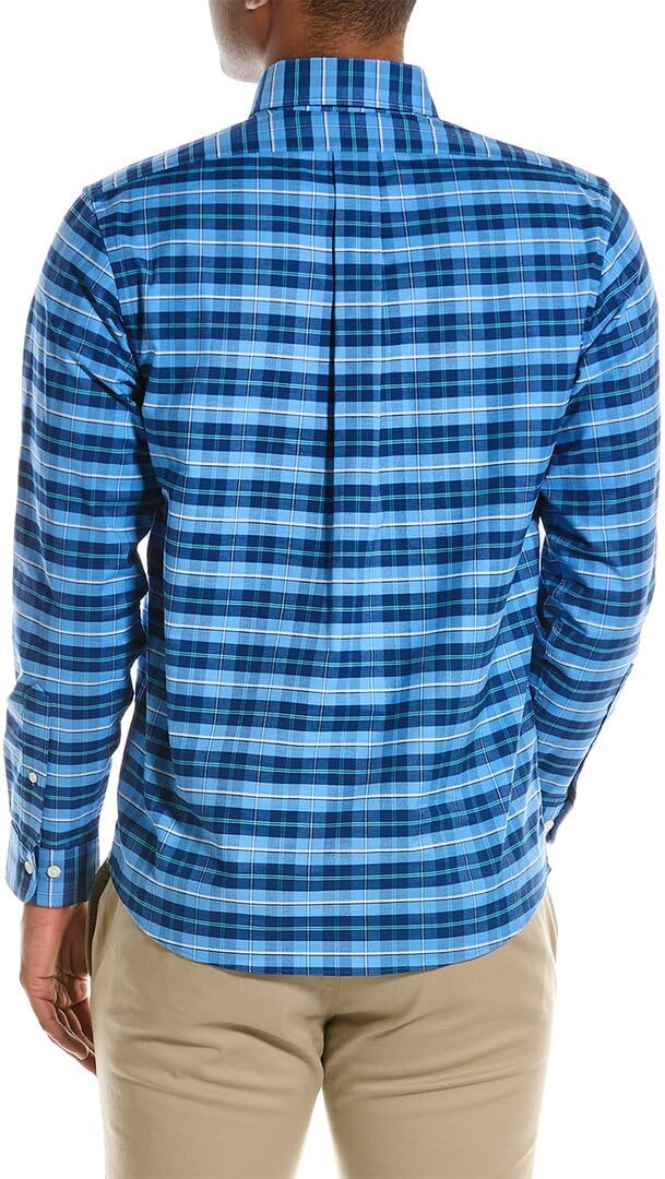 Brooks Brothers Men's Non-Iron Long Sleeve Button Down Sport Shirt