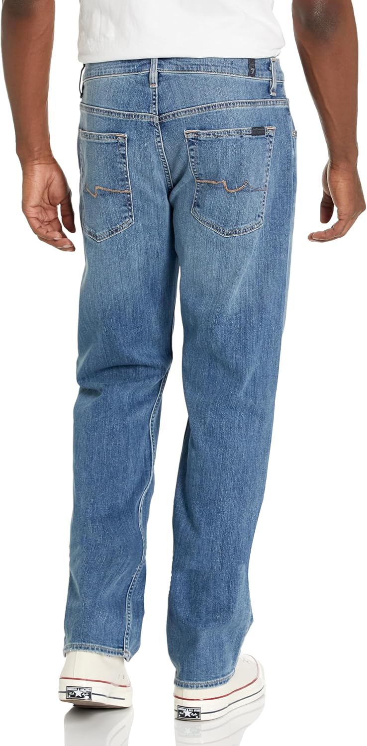 7 For All Mankind Men's Austyn Squiggle Jeans