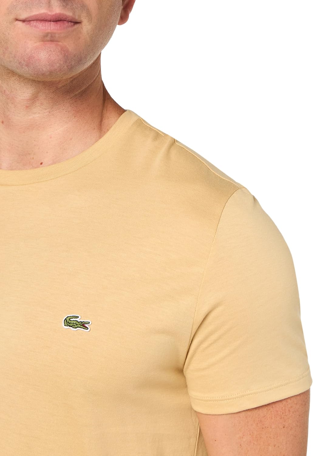 Lacoste Men's Short Sleeve Crew Neck Pima Cotton Jersey T-Shirt