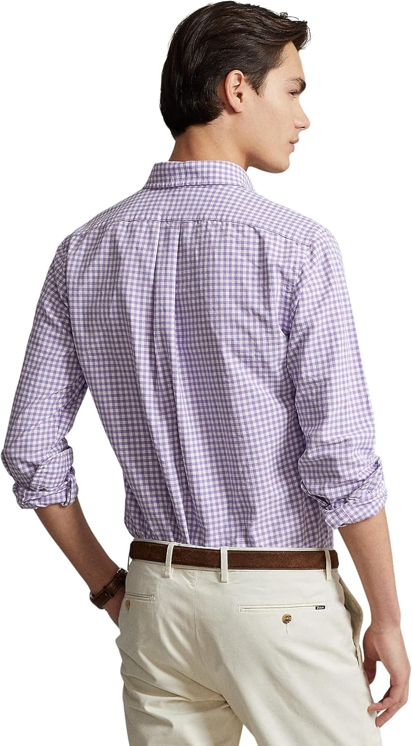 Polo Ralph Lauren Men's Classic Fit Gingham Oxford Shirt