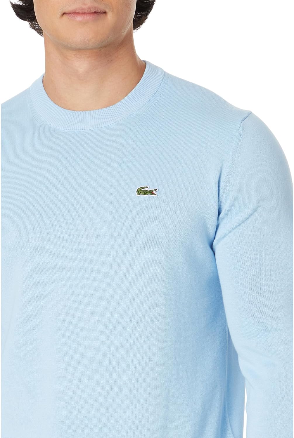 Lacoste Men's Long Sleeve Crew Neck Regular Fit Sweater