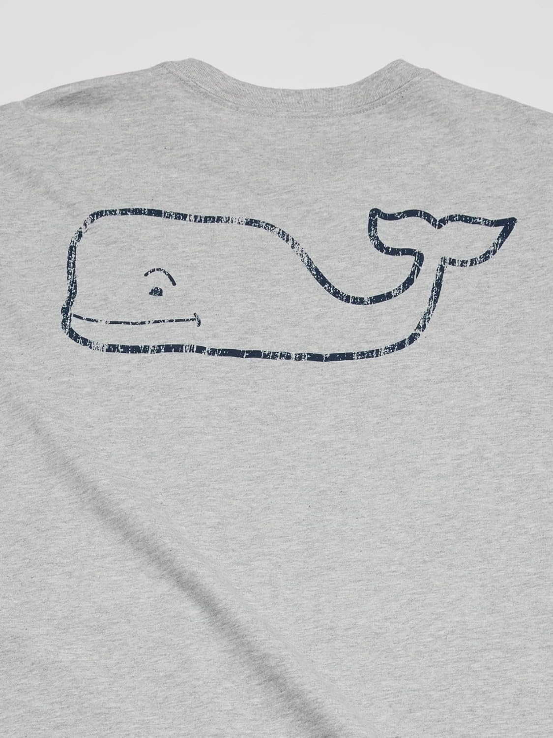 vineyard vines Men's Short-Sleeve Vintage Whale Pocket Tee