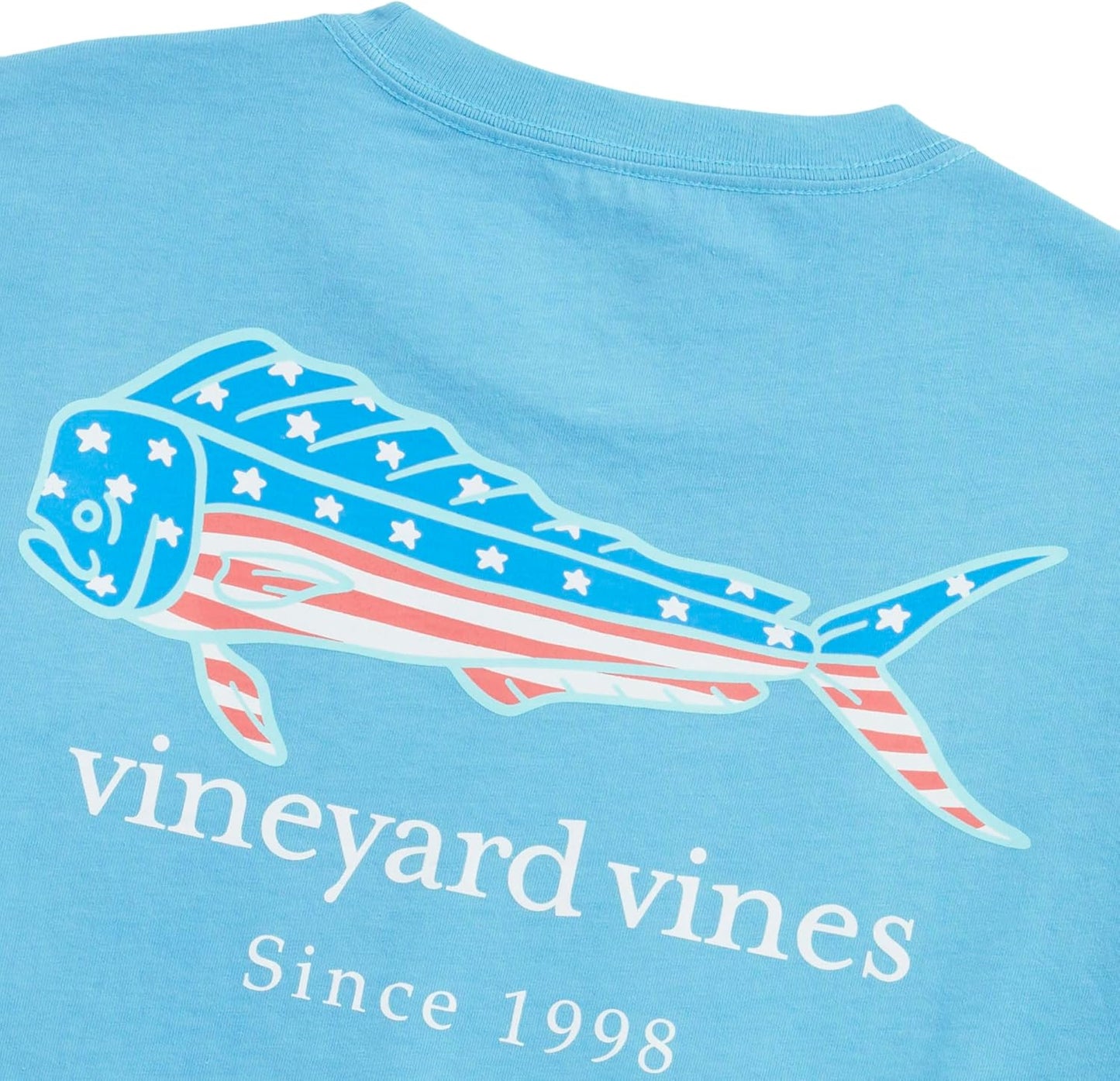 vineyard vines Men's Americana Dogs Short-Sleeve Tee